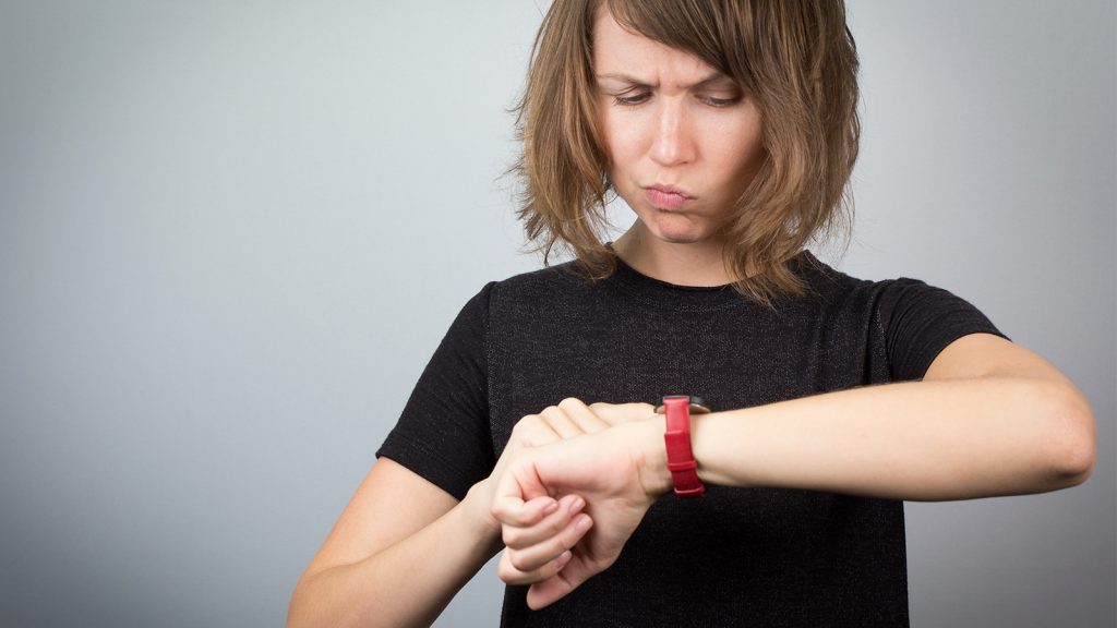 Cliente insastisfeito com a duração do atendimento